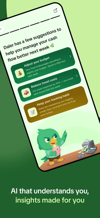 Daler: Know Your Spending, Grow Your Balance